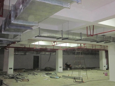 北川新县城民生大楼通风工程