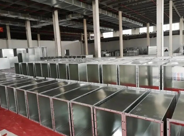 暖通风管生产-库房